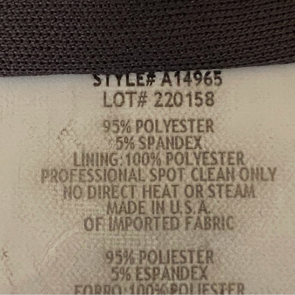 Betsy & Adam gray Embellished One Shoulder Popover Cocktail Dress stretch Size 4 - Picture 11 of 12